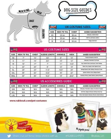 Костюм для собак Rubie's Фредді Крюгер, 