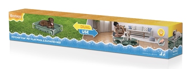 Басейн-лежак 2в1 для тварин Bestway 561RG (102x74x20 см)