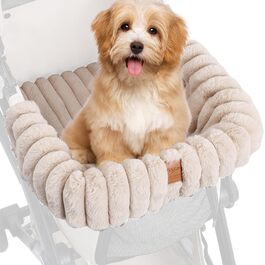 М'який килимок для візка Kinderwagen: килимок для собак та дітей, теплий, плюшевий, з магнітною застібкою, для дому, подорожей, котів, цуценят, хакі