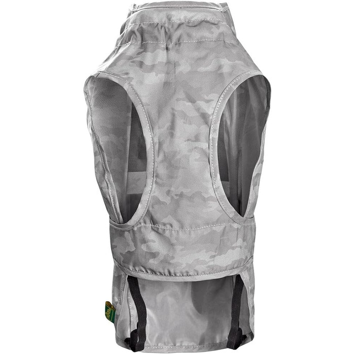 Дощовик для собак Huka to go срібного кольору, розмір 50