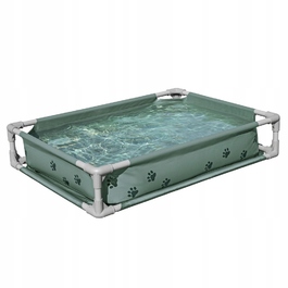 Басейн-лежак 2в1 для тварин Bestway 561RG (102x74x20 см)