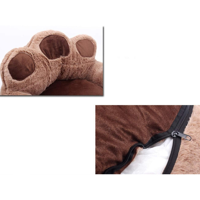 М'яке ліжко для собак ITODA: зручне, неслизьке, тепле, для маленьких та середніх собак, рожеве