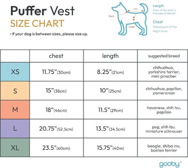 Тепла жилетка для собак Gooby, рожева, розмір S, водонепроникна, з лебідкою, для маленьких та середніх собак