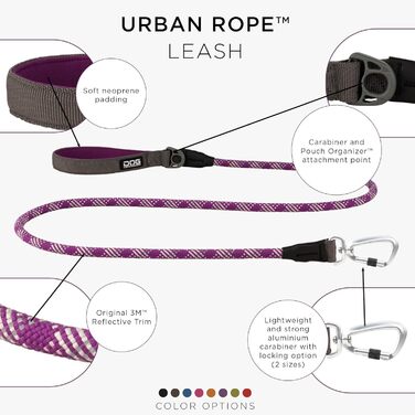 Повідок-водилка DOG Copenhagen Urban Rope S, фіолетовий