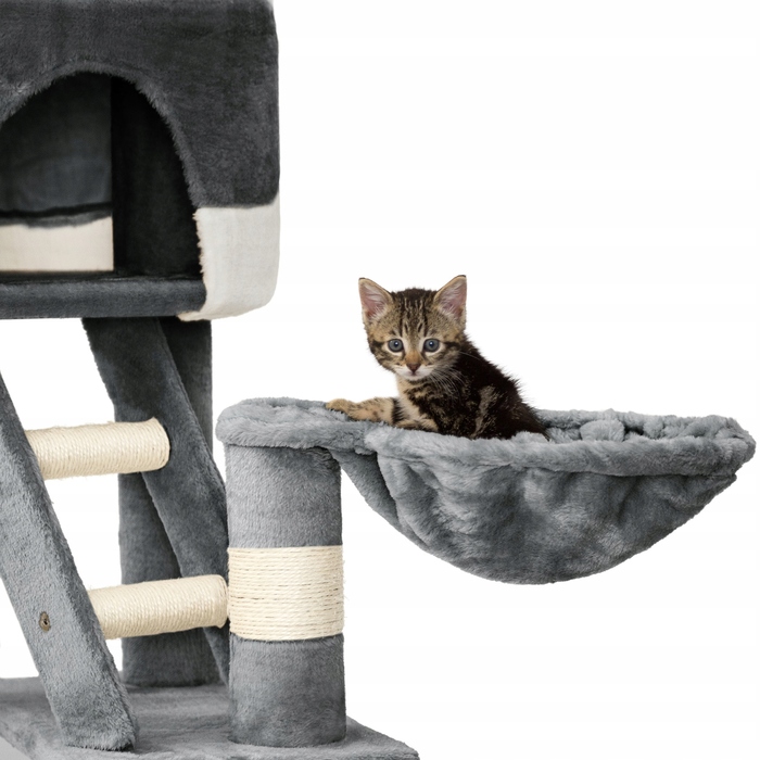 Стельовий кігтеточка-комплекс TecTake (висота понад 220 см)