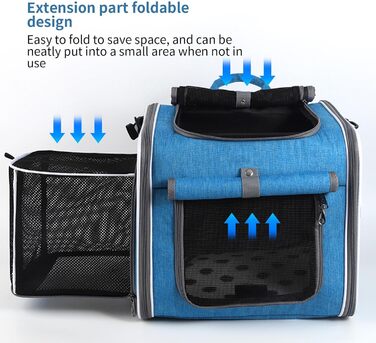 Корзина для собак на велосипед Tuxuseo - зручна переносна сумка з вентиляцією для прогулянок, подорожей та активного відпочинку