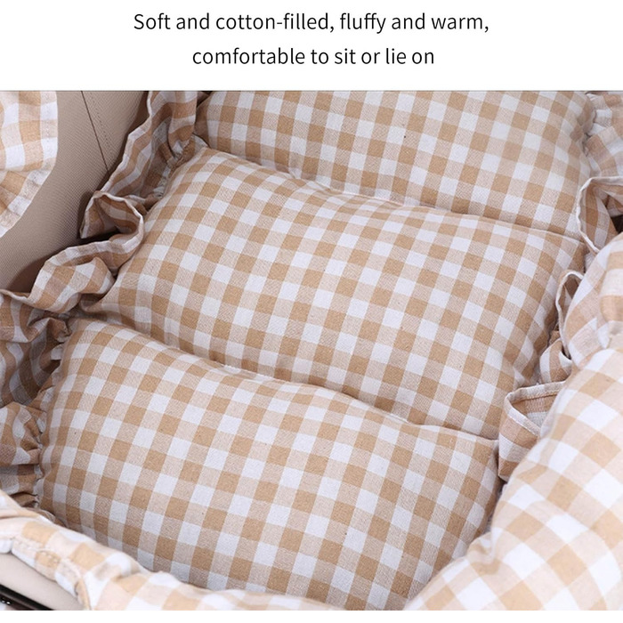 Килимок-підігрівач для дитячої коляски для собак: теплий, зручний, для подорожей, кемпінгу, червоний