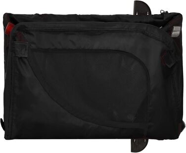 Ферштайнт Причіп для велосипеда, переноска для собак, чорний. Причіп для велосипеда, вантажний причіп, транспортний причіп. Максимальне навантаження 45 кг, матеріал: Оксфордська тканина та метал. Розміри: 136 x 69 x 73.5 см.