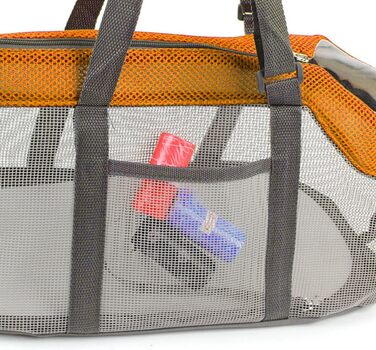 Переноска для котів та собак UKCOCO з нейлону, дихаюча, з подушкою для подорожей