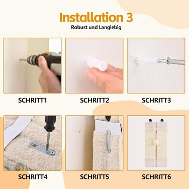 Котячий куточок для дряпання 2 шт. з м'ячиком, захист від дряпання стін та меблів, якісний сизаль