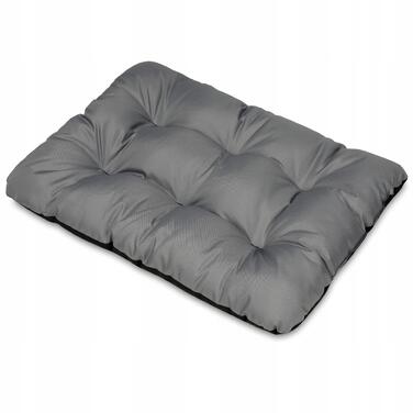 Ортопедичне ліжко для собак Superkissen24, сіре, 120 см x 90 см