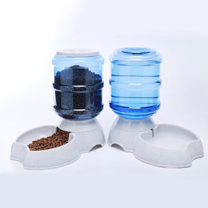 Автоматична годівниця та поїлка для собак і котів, 3,8 л, BPA-free, самонаповнювана, легка у догляді