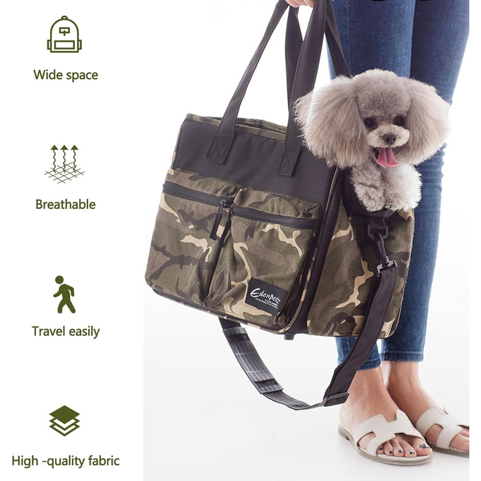 Транспортна сумка для котів та собак Galatée Tragetasche, сіра, складана, схвалена авіакомпаніями