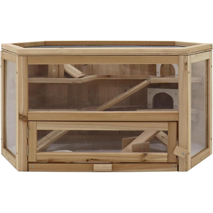 Клітка для хом'яка Gino HTI-Line: простора та зручна клітка для дрібних гризунів