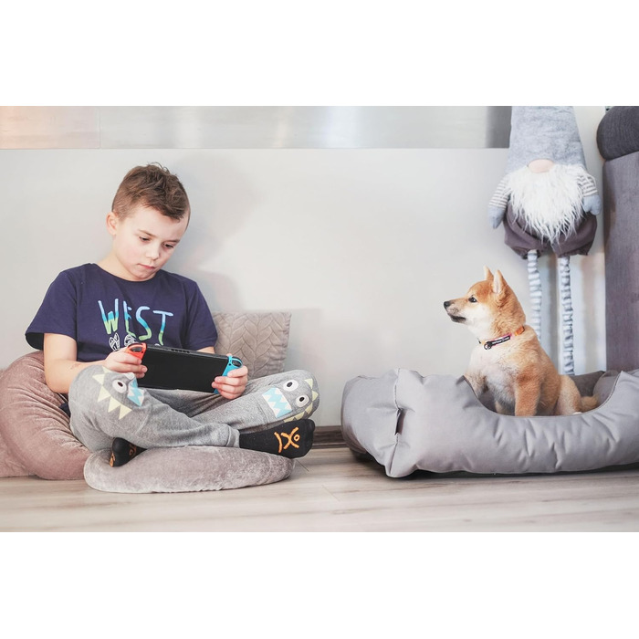 Лежак для собак BedDog Zara S, знімний і праний чохол, подушка, кошик, диван для малих порід