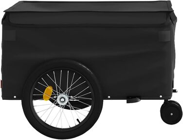 Причіп для велосипеда Gecheer: вантажний, для собак, чорний, 137x68x59 см