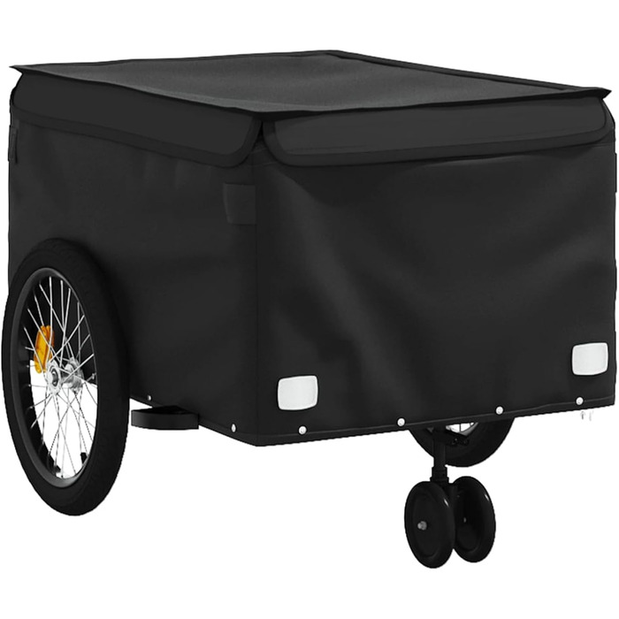 Причіп для велосипеда Gecheer: вантажний, для собак, чорний, 137x68x59 см