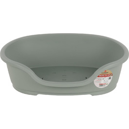 Крізьо для собак Flamingo Tuck – Овальне, зелене | Розмір M (70 × 47 × 22 см) | Практичне, стильне та легко миється! 70x47x22cm