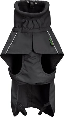 Теплий водонепроникний теплий зимовий одяг для собак HUNTER NORDBY, чорний, розмір 80