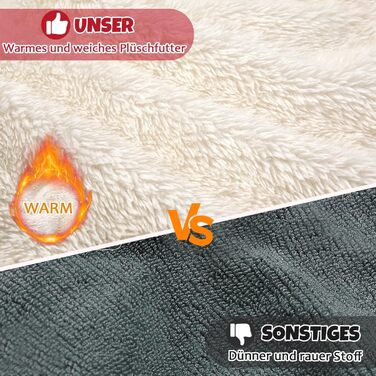 Зимовий теплий пуховик для собак - пуховик від снігу з відбиваючими смугами та кишенями, водовідштовхуючий, для маленьких та середніх собак (Червоний, M)