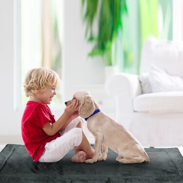 Водонепроникний килимок для котів та собак Kritter Planet, складаний, миючий, для подорожей та відпочинку на природі, з ручками, 127 x 70 см