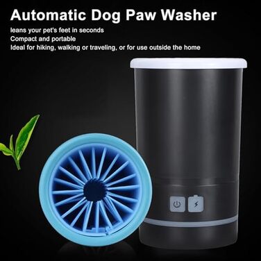 Автоматичний мийка лап для собак HEEPDD - для великих, середніх та маленьких собак, USB-зарядка