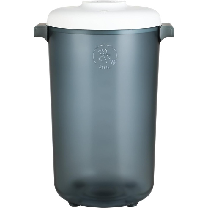 Контейнер для корму EFIL Vakuum - вакуумний контейнер для кормів для собак, котів та птахів, BPA-free, 24L