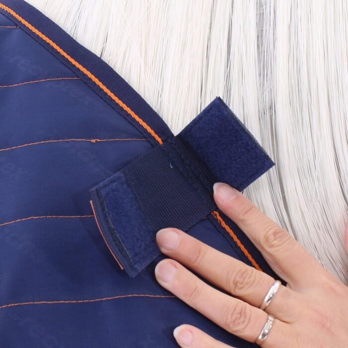 Терапевтичний ковдру Bucas Therapiedecke 145 Navy/Orange