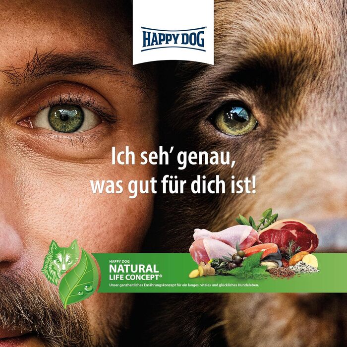 Сухий корм для дорослих собак Happy Dog NaturCroq з яловичиною та рисом, 15 кг