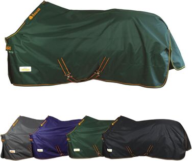 Зимовий підківник Marengos Bucas 1200D Irish Turnout - водонепроникний, дихаючий, з внутрішнім шаром та перехресним кріпленням. Розмір 145 см (50 г/м² утеплювач)