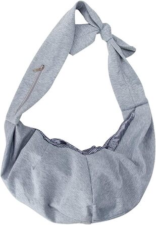 Сумка-переноска на плече для котів та собак FUNAT, дорожня сумка для собак, ідеальна для маленьких котів та собак (сіра)