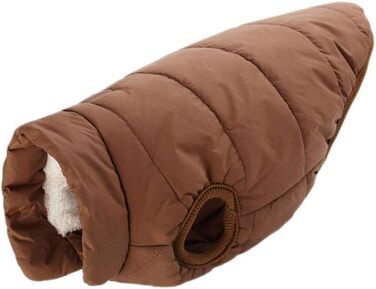 Зимовий теплий одяг для собак Oncpcare: теплий, непромокаючий костюм з флісу для собак, тепла жилетка для собак та котів, підходить для розміру 2XL (обхват грудей 72 см)