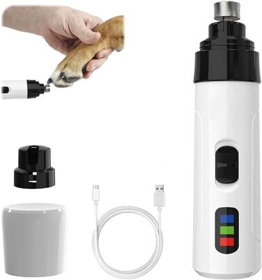 Електричний шліфувальник для собак Groom Pro: безшумний, автоматичний, USB-зарядка