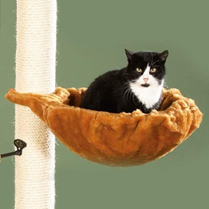 Дряпак для котів CLEVERCAT Timo з інтегрованою вежею, м'якими лежаками, виготовлений у Німеччині