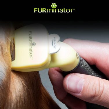 FURminator для собак XS: щітка для видалення підшерстка - покращене дизайну (Версія 2.0, для короткошерстих порід)