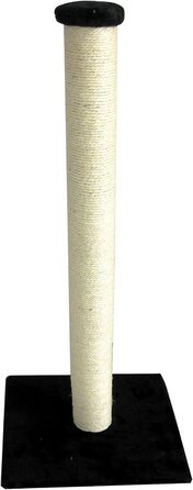 Драбина-когтеточка для котів Europet Bernina Classic-Eco, 40x40x90 см, чорна