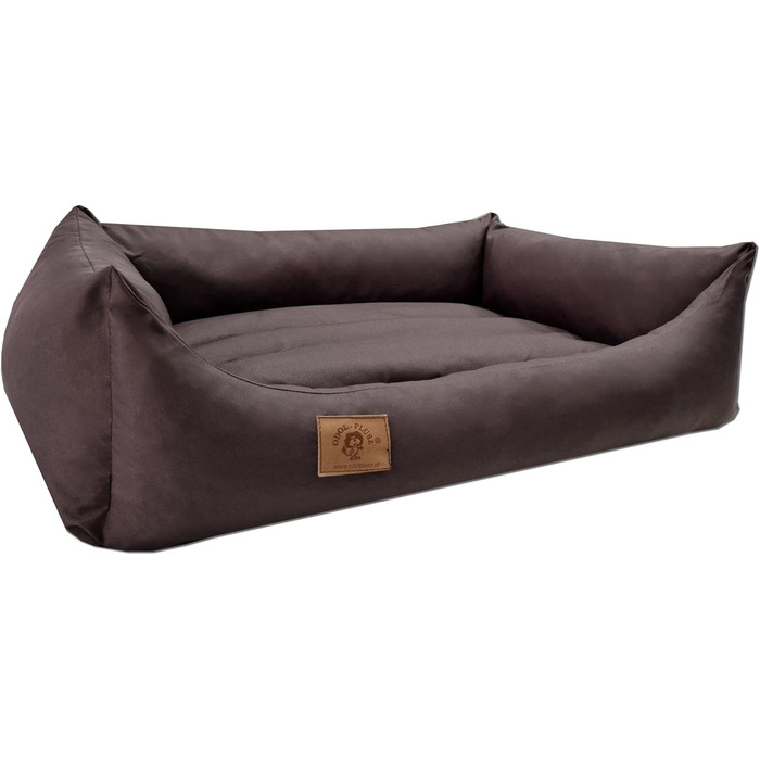 Крісло-лежанка для собак та котів Odol-Plu, 90x60 см, водонепроникне, коричневе