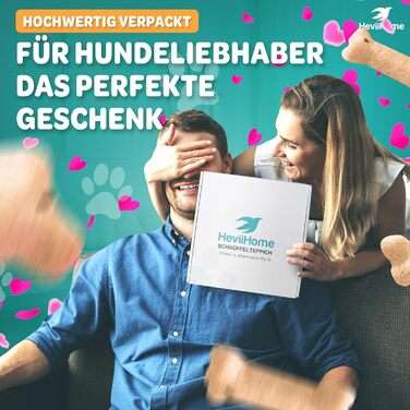 Килимок для собак - найкраща якість, Oxford тканина. Міцний, інтелектуальний килимок-іграшка для собак, що миється та з регульованим розміром для всіх порід.