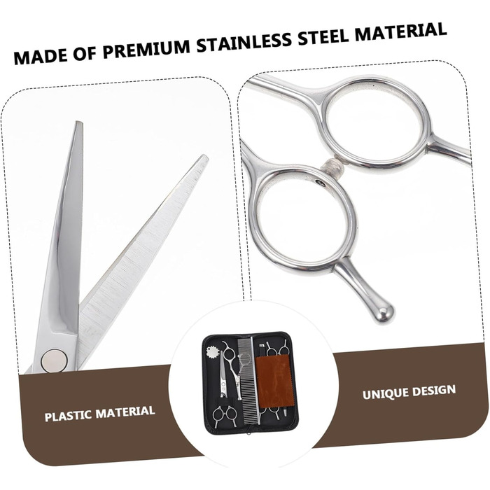 Набір для стрижки собак BESPORTBLE: професійна та домашня стрижка, нержавіюча сталь