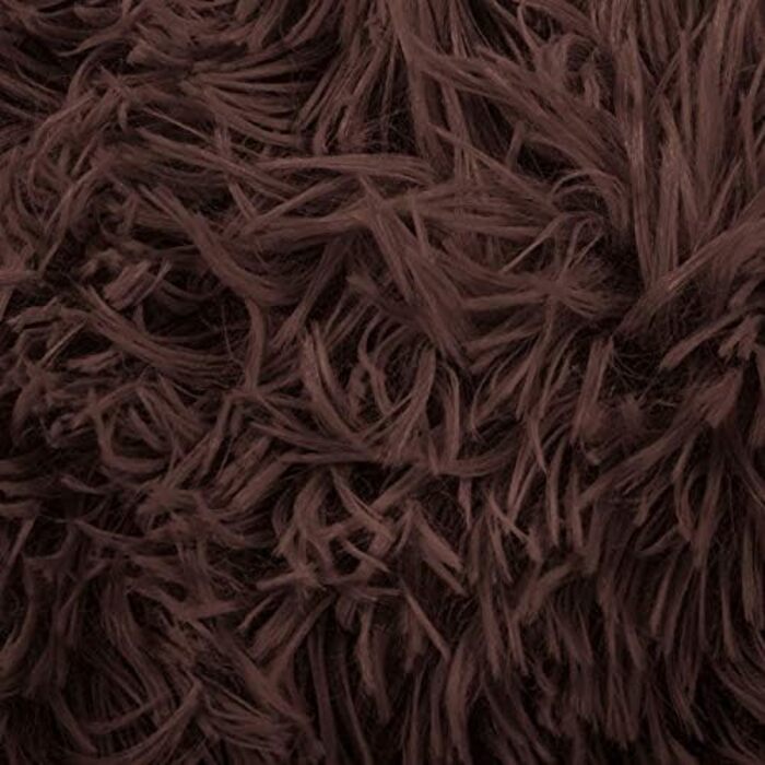 Кругле ліжко для собак Springos з антиковзною основою, 80 см, коричневе