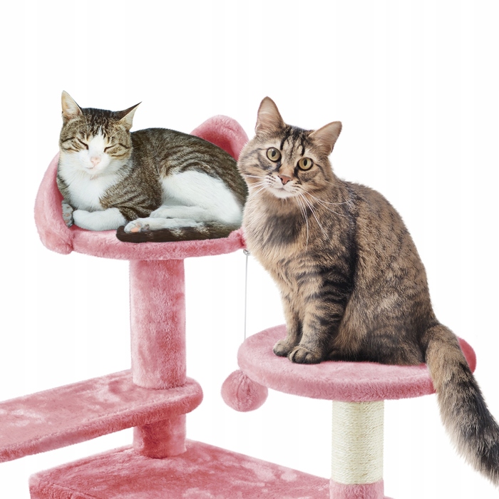 Високий когтеточка-вежа для котів Yaheetech, 101 - 160 см