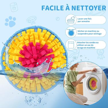 Schnüffelteppich для собак: інтелектуальна килимок-іграшка з антиковзаючою поверхнею. Антистрес, для малих та великих собак (зелений)