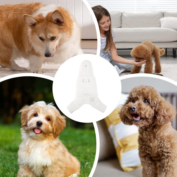 Зимовий одяг для собак: тепла куртка-худі для маленьких собак, зручні зимові куртки, модна тепла куртка для собак (XL)