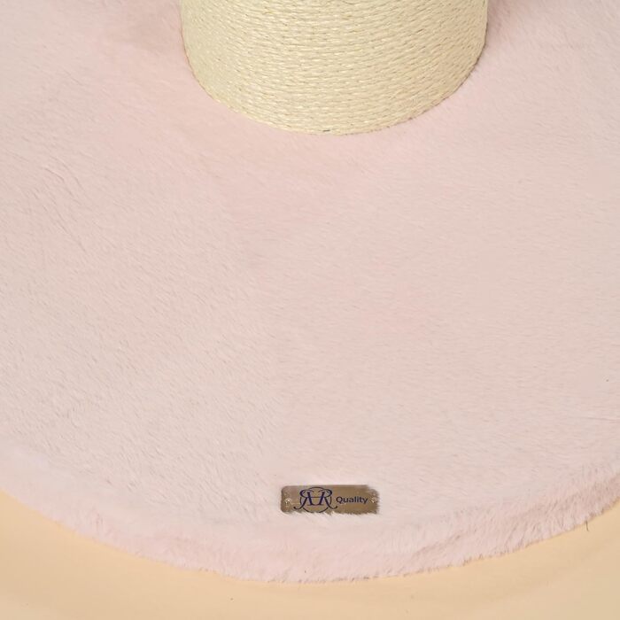 Драбина для котів RHRQuality Maine Coon De Luxe – 150 см – з товстими сизалевими стовпами (20 см) – рожева