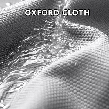 Транспортна переноска для собак та котів, авто-переноска для тварин з панорамним вікном 360°, оксфордська тканина, розмір L (50 x 48 x 49 см)