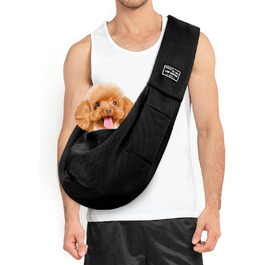 Переноска для собак Classycoo - дихаюча сітка, для котів та собак, з кишенею та страхувальним ремінцем, 8 кг, м'ятно-зелений