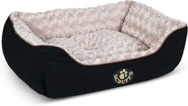 Ліжко для собак Scruffs Wilton M чорне, комфортне