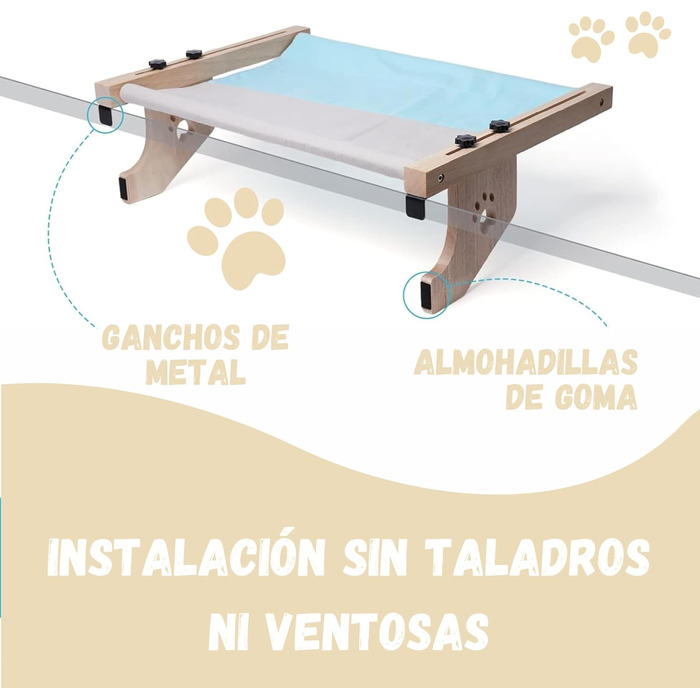 Накидка-гамак для кота, гамак для кота на вікно, підвісний гамак для кота на 2 ніжках або гамак для кота на 4 ніжках, котяче ліжко, радіатор, гамак для котів, велике котяче ліжко сірого/рожевого кольору