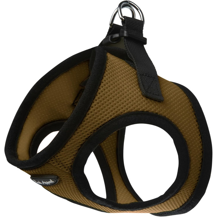 Шлея для собак Bark Appeal Mesh Step In, середня, карамельна