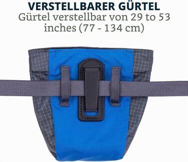 Сумка для ласощів Ruffwear Treat Trader з регульованим поясом, колір Brown Bear (Коричневий ведмідь)